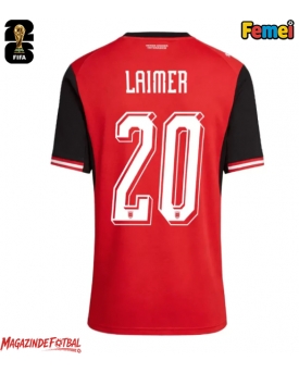 Austria Konrad Laimer #20 Echipament de Fotbal Replică Mondial 2026 Femei Acasa